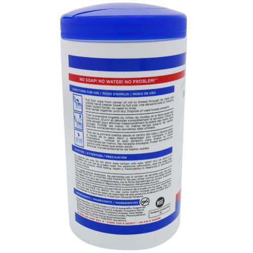 Nu-Calgon 4366-24 - Scrubs-in-a-Bucket Pumice hand cleaner towels (30 per bucket) 6 x 1 cs.