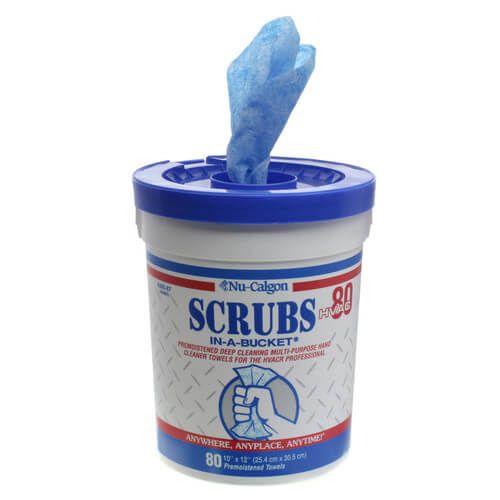 Nu-Calgon 4366-87 - Scrubs-In-A-Bucket (80 count)