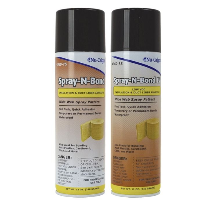 Nu-Calgon 4369-85 – Spray-N-Bond LV, Aerosol Spray Adhesive (6 x 12 oz. Case)