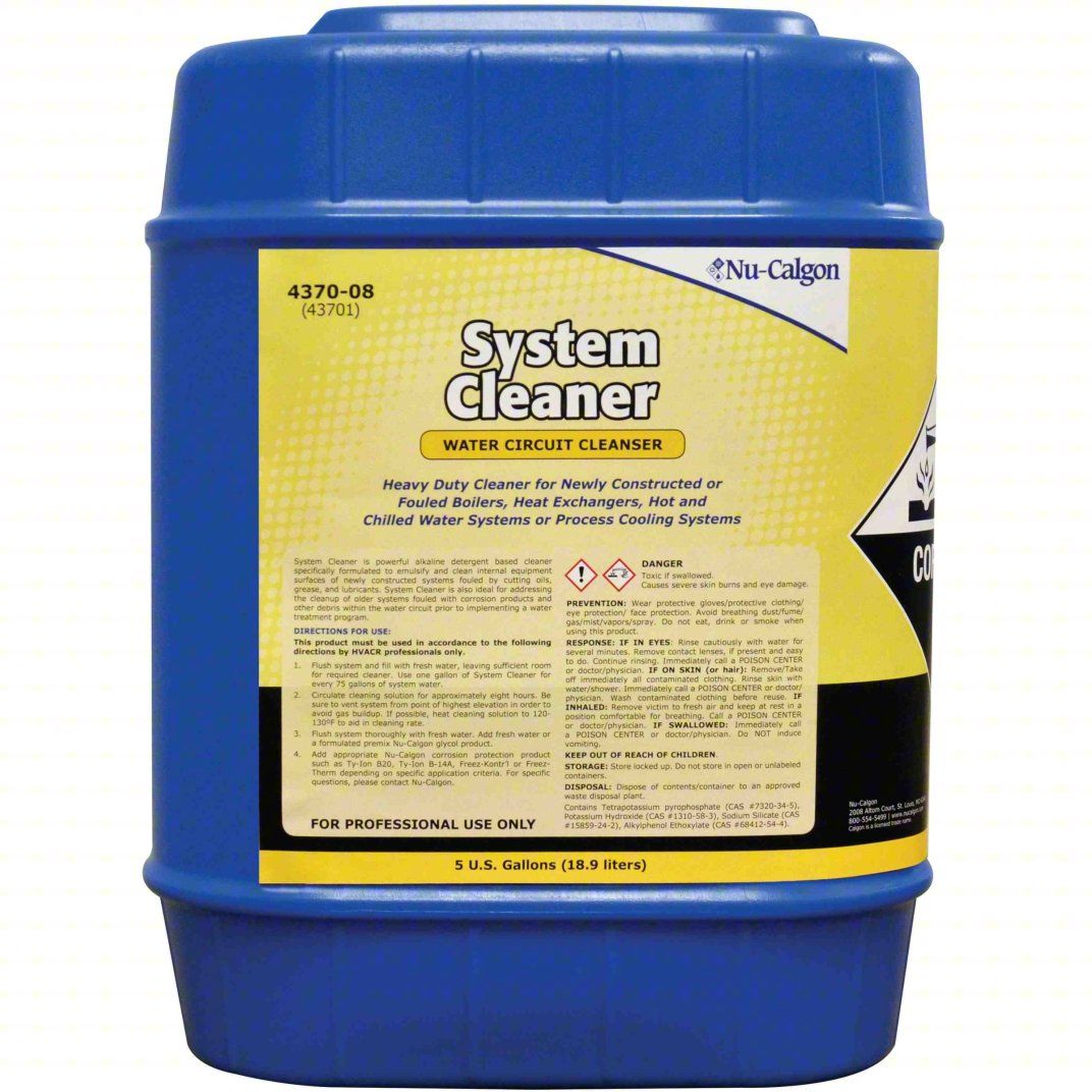 Nu-Calgon 4370-08 - System Cleaner 5 gal. pail