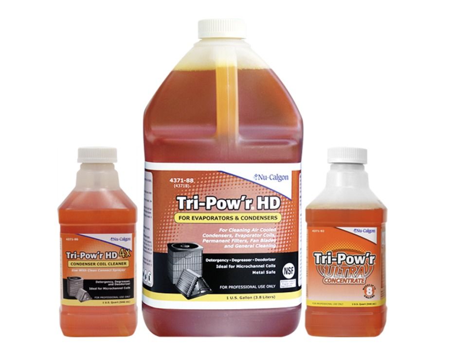 Nu-Calgon 4371-92 - Tri-Pow'r Ultra Concentrate, 4 x 1 qt. cs.