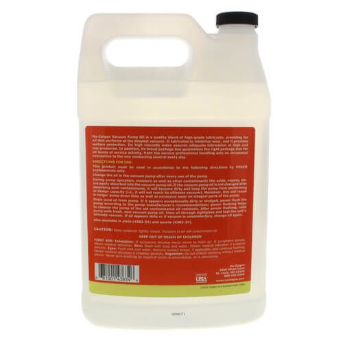 Nu-Calgon 4383-07 - Cal-Vac Vacuum Pump Oil, 1 Gal.