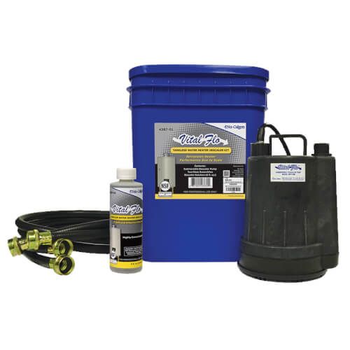 Nu-Calgon 4387-01 - Vital-Flo Tankless Water Heater Descaler Kit Each