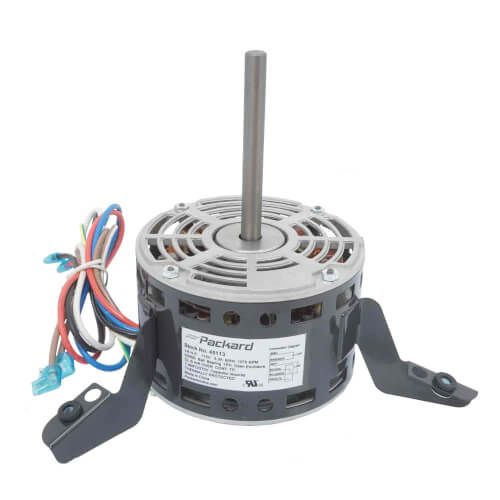 Packard 45113 - Single-Phase Direct Drive Blower Motor (1/5 HP, 115V, 3 Speed, 1075 RPM)