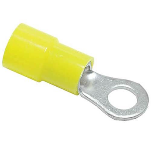 Rheem 455030 - Insulated Ring Terminal - 12-10 AWG, #10 Stud, Yellow (Blister Pack of 100)