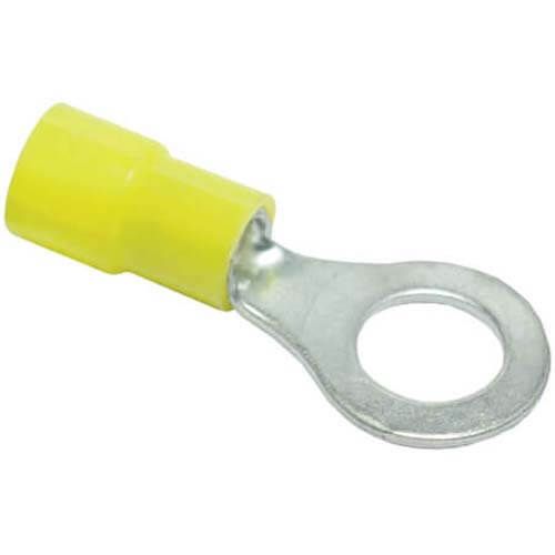 Rheem 455032 - Insulated Ring Terminal - 12-10 AWG, 5/16 in. Stud, Yellow (Blister Pack of 50)