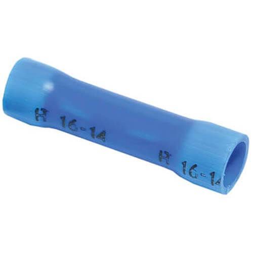 Rheem 455040 - Insulated Butt Connector - 16-14 AWG, Blue (Blister Pack of 50)
