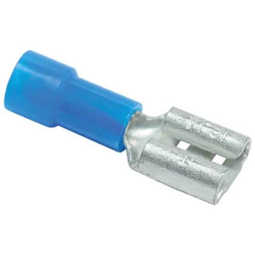 Rheem 455046 - Quick Connect - 1/4 in. Female, Insulated, 16-14 AWG, Blue (Blister Pack of 50)