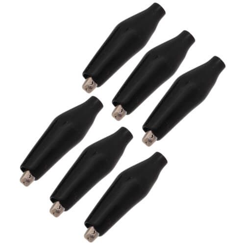 Rheem 455055 - Alligator Clip - 1 in., Black (Blister Pack of 6)
