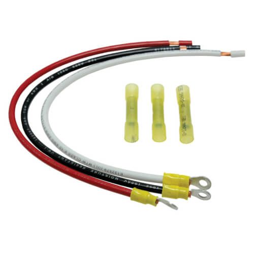 Rheem 455059 - Compressor Lead Set - 10 AWG #10 Ring Terminal & Butt Connectors (10 in.) - Blister