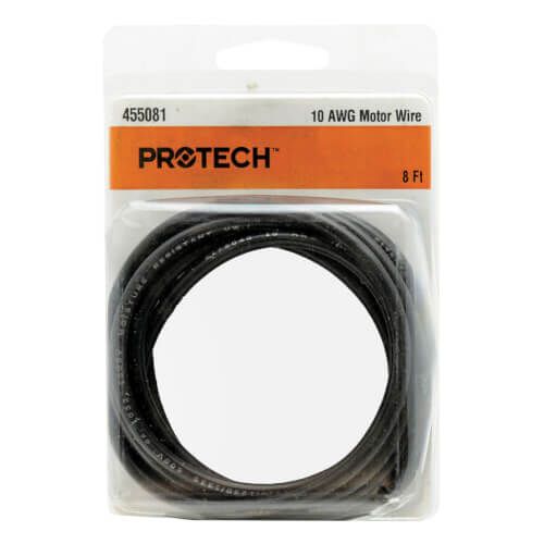 Rheem 455081 - 10 AWG Black Wire - 8 ft.