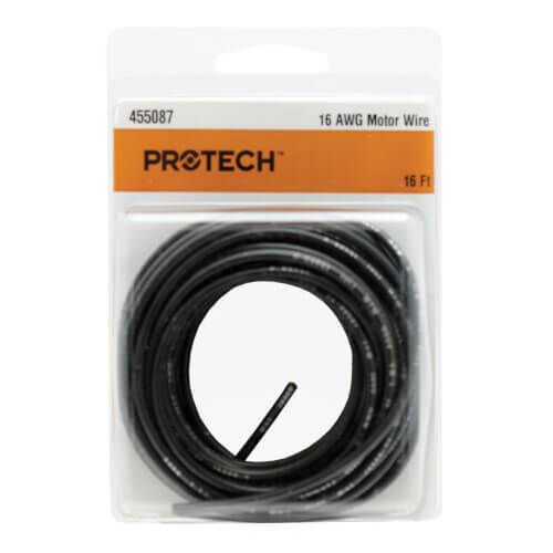 Rheem 455087 - 16 AWG Black Wire - 16 ft.