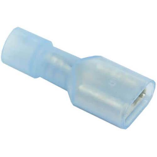 Rheem 455145 - Quick Connect - 1/4 in. Female, Fully Insulated, 16-14 AWG, Blue (Blister Pack of 100)