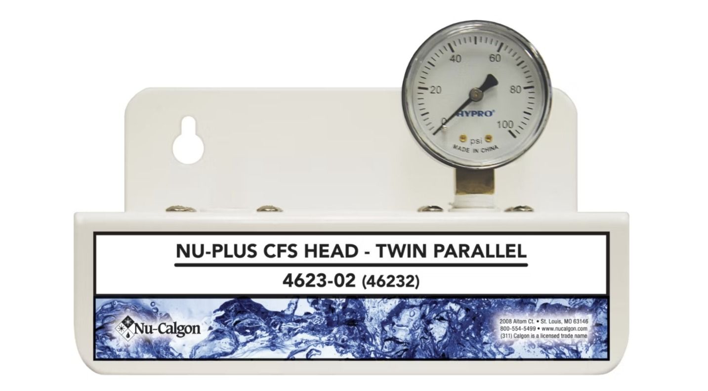 Nu-Calgon 4623-02 - Nu-Plus CFS Head - Twin Parallel Each