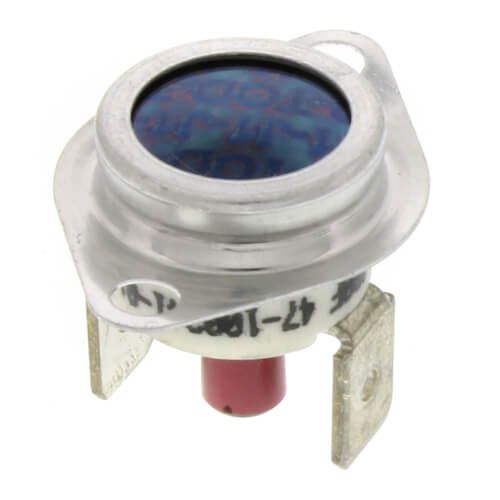 Rheem 47-100241-01 - Limit Switch - Normally Closed, Close at Max Auto Reset -31F, Open at 400F, Manual Reset, 120 / 230VAC