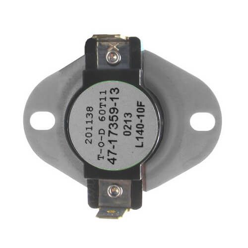Rheem 47-17359-30 - Limit Switch - Normally Closed, Close at 180F, Open at 200F, Auto Reset, 230VAC