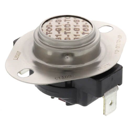 Rheem 47-21900-05 - Limit Switch - Normally Closed, Close at (-31 Auto)F, Open at 200F, Manual Reset, 230VAC