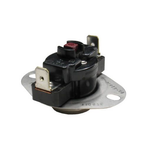 Rheem 47-21900-13 - Limit Switch - Normally Closed, Close at (-31 Auto)F, Open at 150F, Manual Reset, 230VAC