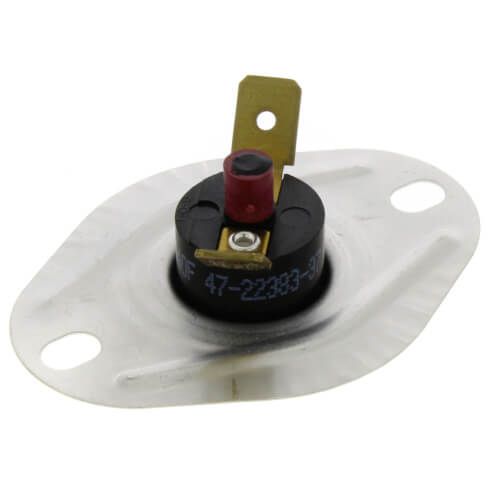 Rheem 47-22383-37 - Limit Switch - Normally Closed, Close at 45F, Open at 340F, Manual Reset, 120 / 230VAC