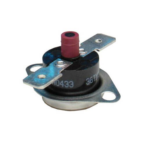 Rheem 47-22453-02 - Limit Switch - Normally Closed, Close at 45F, Open at 135F, Manual Reset, 120 / 230VAC