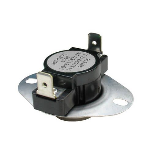 Rheem 47-23113-04 - Limit Switch - Normally Closed, Close at 120F, Open at 200F, Auto Reset, 230VAC