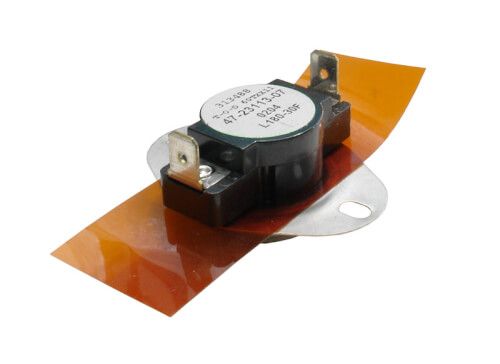 Rheem 47-23113-10 - Limit Switch - Normally Closed, Close at 110F, Open at 190F, Auto Reset, 230VAC