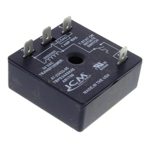 Rheem 47-23433-05 - Time Delay Relay - 0.75 min. Break Time, 18-30 VAC