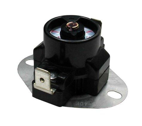 Rheem 47-25115-03 - Limit Switch - Normally Closed, Close at Open Temperature Setting minus 40F, Open at 175 - 215 (195 Factory Setting)F, Auto Reset, 230VAC