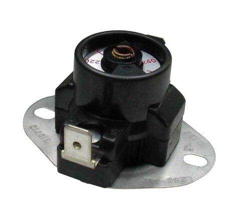 Rheem 47-25115-04 - Limit Switch - Normally Closed, Close at Open Temperature Setting minus 40F, Open at 210 - 250 (230 Factory Setting)F, Auto Reset, 230VAC
