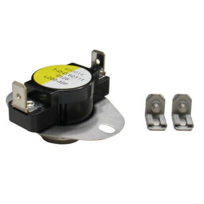 Rheem 47-25117-05 - Limit Switch - Normally Closed, Close at 160F, Open at 200F, Auto Reset, 230VAC