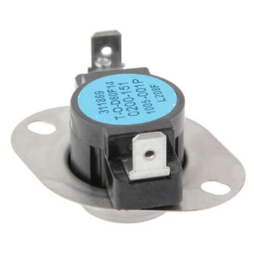 Rheem 470032 - Limit Switch - Non-Resettable (Flanged Airstream)