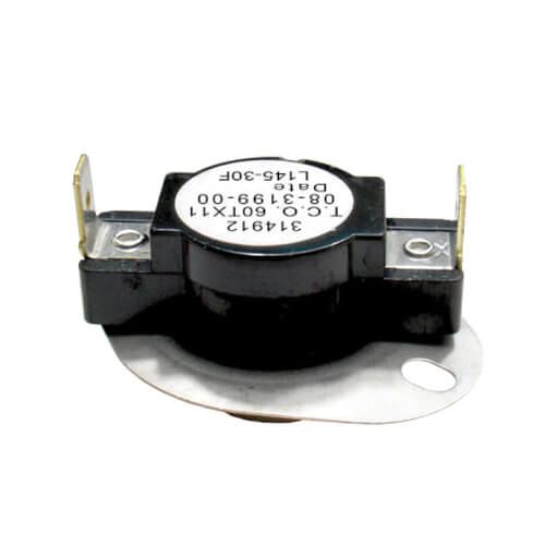 Rheem 470039 - Limit Switch - Normally Closed, Close at 115F, Open at 145F, Auto Reset, 230VAC