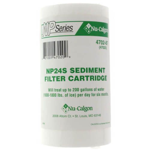 Nu-Calgon 4702-87 - NP24S Sediment Cartridge 6 x 1 cs.