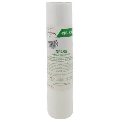 Nu-Calgon 4712-87 - NP48S Sediment Cartridge – 5 Micron, 10″ – Case of 6