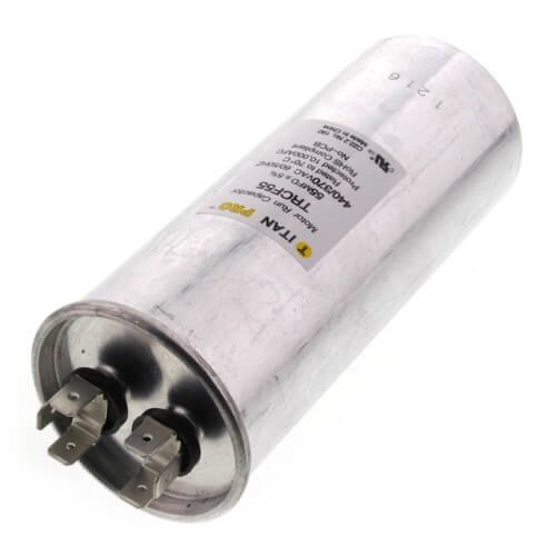 Titan Pro TRCF55 - 55 MFD Round Motor Run Capacitor (440/370V)