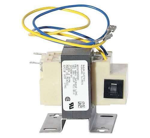 Lennox 47W02 - Class 2 Transformer, 75 VA, 480 VAC 50/60 Hz Primary, 24 VAC Secondary, 3.2 Amp Circuit Breaker