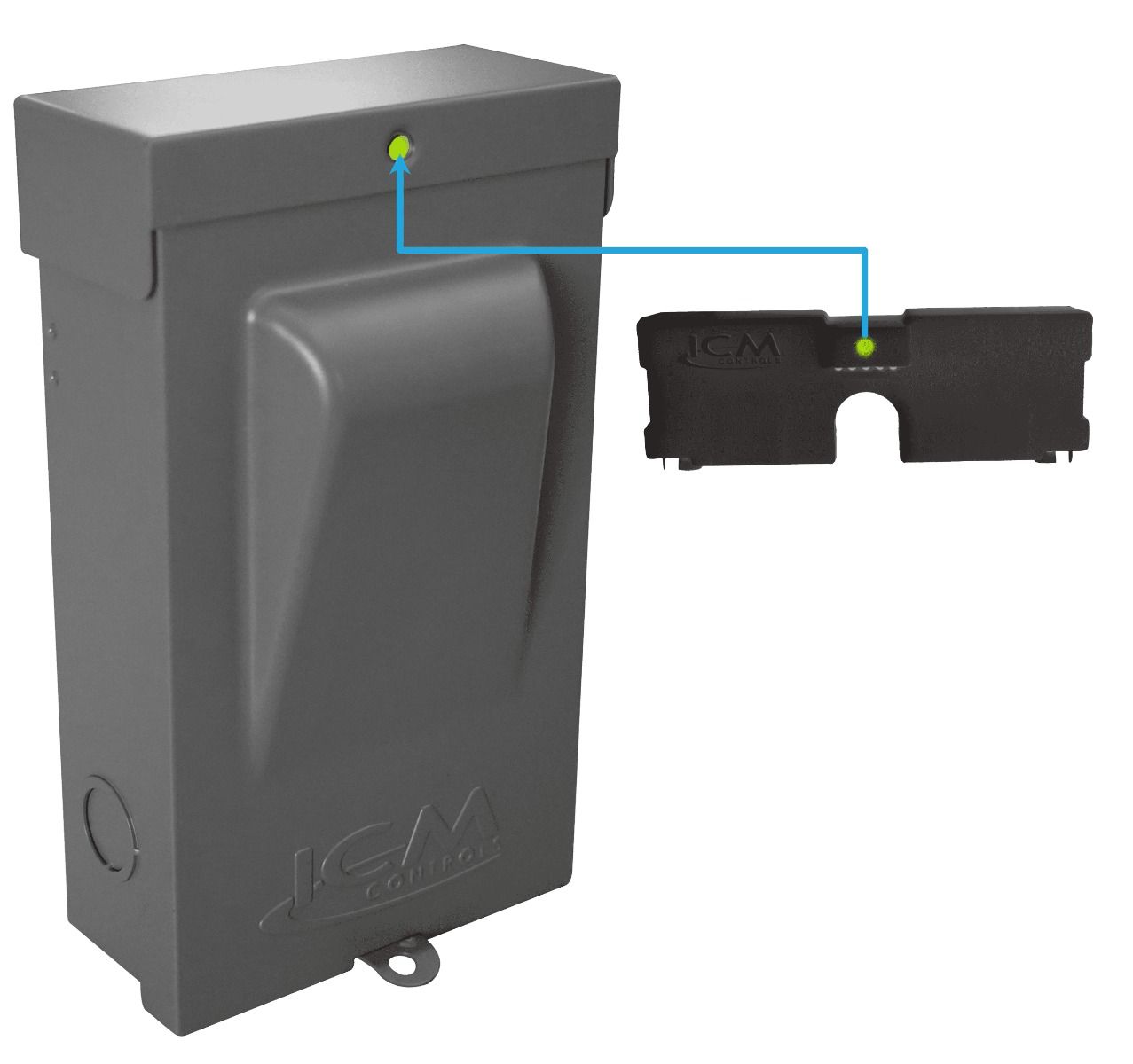 ICM Controls ICM495-60A - 60A Non-Fused Disconnect with Built-In Type 2 Surge Protection (UL Listed)