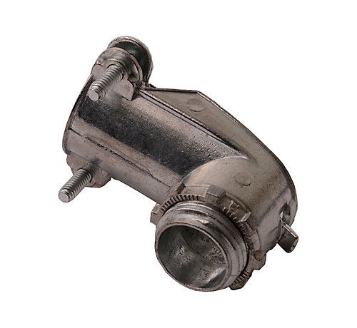 Lennox 49P88 - ( PI341 ) The Devco®1/2" Flexible Metal Conduit Connector, 90 Degree