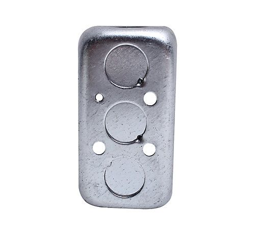 Lennox 49P91 - ( 620-201 ) Steel Electrical (Handy) Box Cover, 1-7/8" Deep, 1/2" K.O., 200 Series