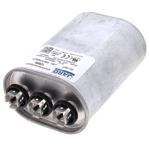 Jard 12885 - 35/5 MFD Oval Run Capacitor (440V)