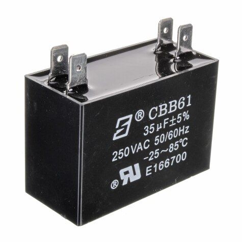 Rheem 50033205-003 - Compressor Run Capacitor - 35 mfd