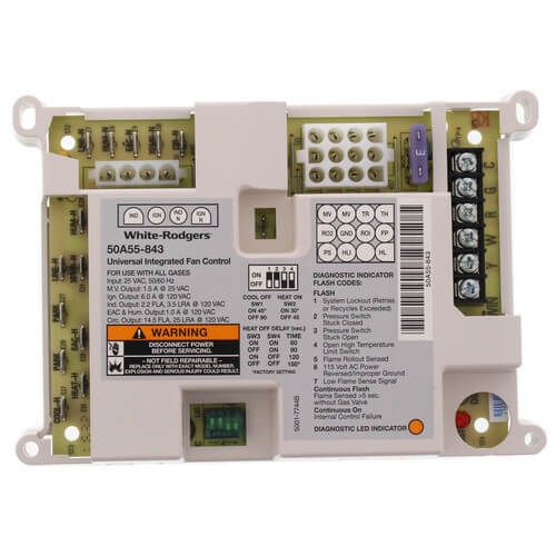 White Rodgers 50A55-843 - Universal Silicon Carbide Integrated Ignition Control