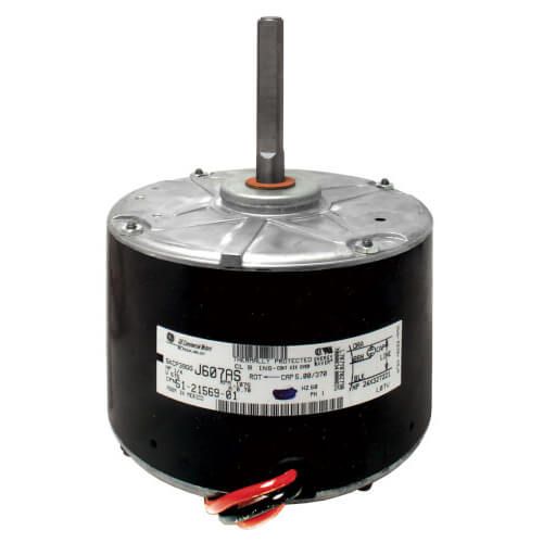 Rheem 51-21569-01 - Condenser Motor - 1/4 HP, 1 Phase, 1 Speed, 575V, 1075 RPM