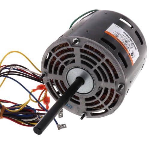 Rheem 51-23012-41 - PROTECH Blower Motor - 1/6 - 1/2 HP, 1 Phase, 4 Speed, 120V, 1075 RPM