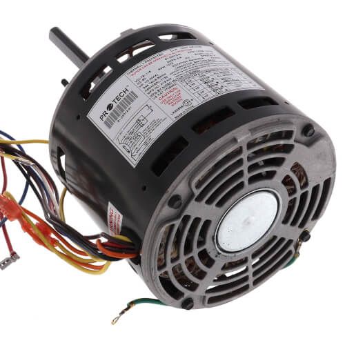 Rheem 51-23012-41 - PROTECH Blower Motor - 1/6 - 1/2 HP, 1 Phase, 4 Speed, 120V, 1075 RPM