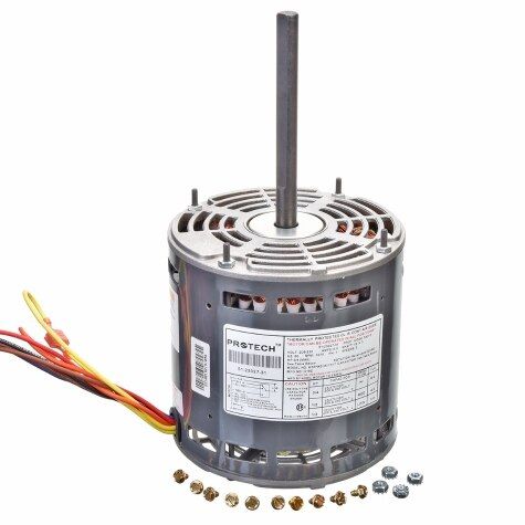 Rheem 51-23027-31 - ProTech® Blower Motor - 3/4 HP, 1 Phase, 3 Speed, 208/230V, 1075 RPM