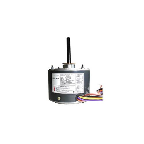 Rheem 51-23052-11 - ProTech® Condenser Motor - 1/2 HP, 1 Phase, 1 Speed, 208/230V, 1075 RPM