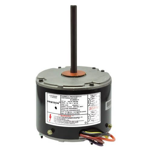 Rheem 51-23054-11 - ProTech® Condenser Motor - 1/4 HP, 1 Phase, 1 Speed, 208/230V, 1075 RPM