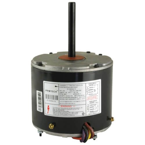 Rheem 51-23054-13 - ProTech® Condenser Motor - 1/4 HP, 1 Phase, 1 Speed, 208/230V, 825 RPM