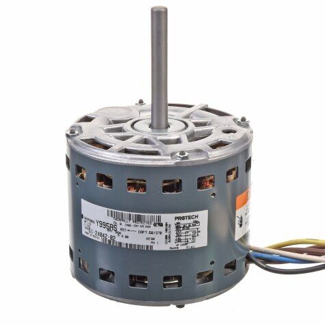 Rheem 51-24042-02 - Blower Motor - 1/2 HP, 1 Phase, 4 Speed, 120V, 1075 RPM